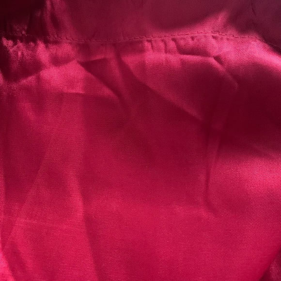 Vintage Capezio Red Pencil Skirt Womens 10 Wool/Nylon/Cashmere short - Picture 9 of 9